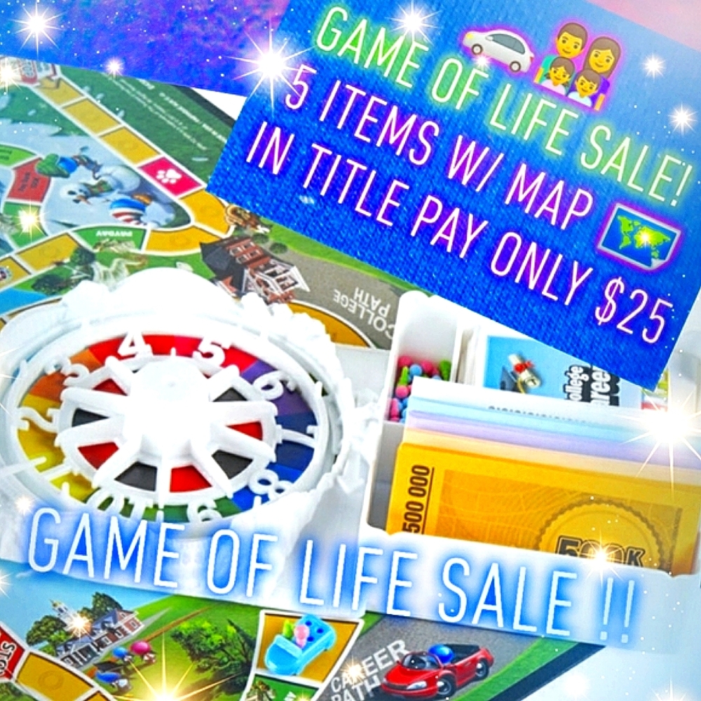 Now bundle 5 items and it will be $22 5 X 🗺️ pay $25 Map emoji in TITLE items!